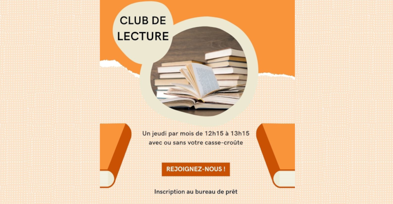 Club de lecture : Midi-Biblio